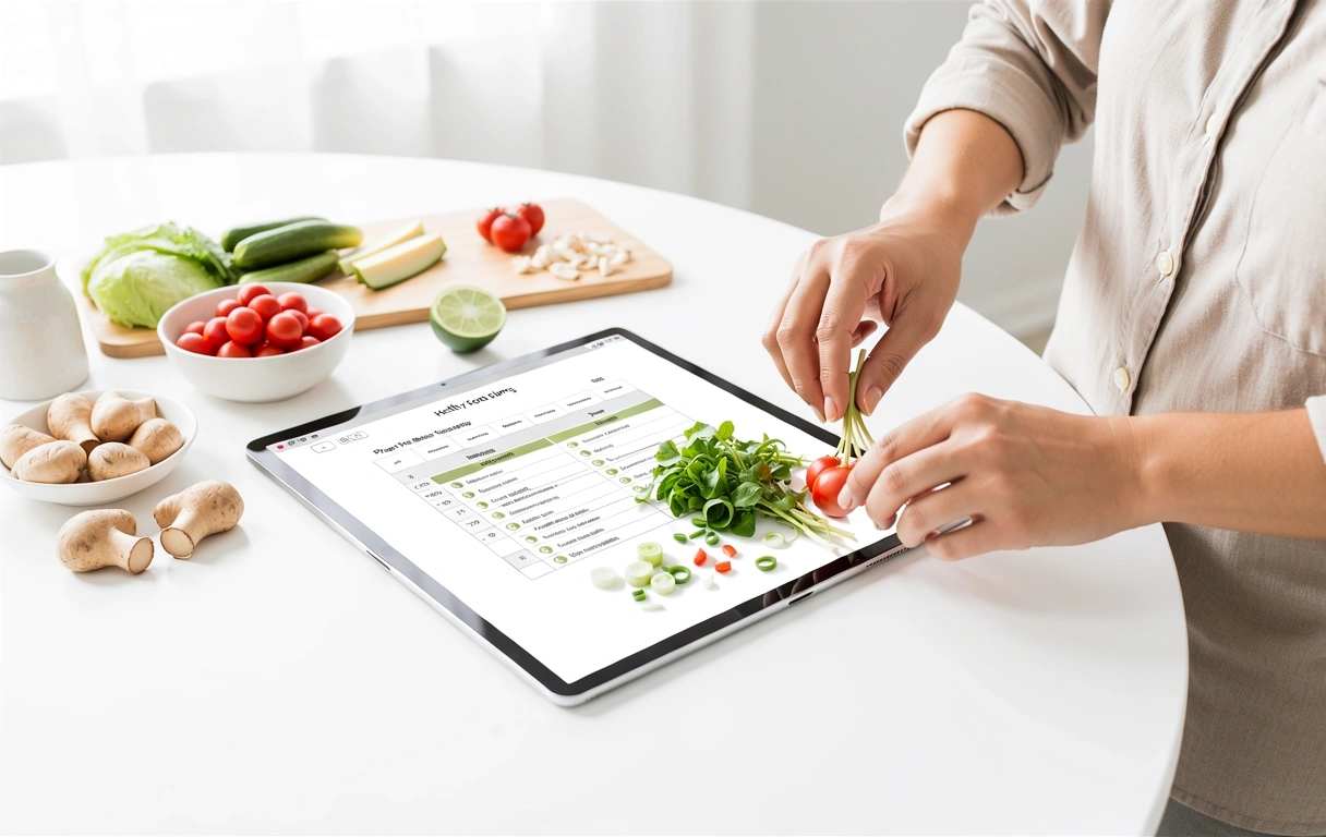 Ingrédients frais et sains Équilibre Vital